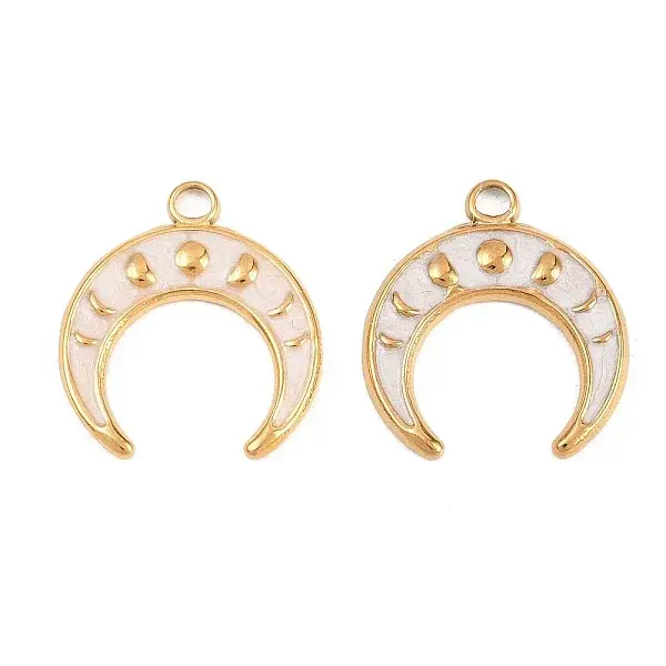 304 Stainless Steel Enamel Pendants