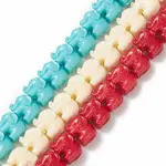 Synthetic Coral Beads Strands