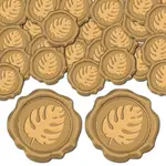 100Pcs Adhesive Wax Seal Stickers