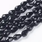 Faceted Glass Beads Strands