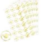 Gold Foil Self-adhesive Stickers