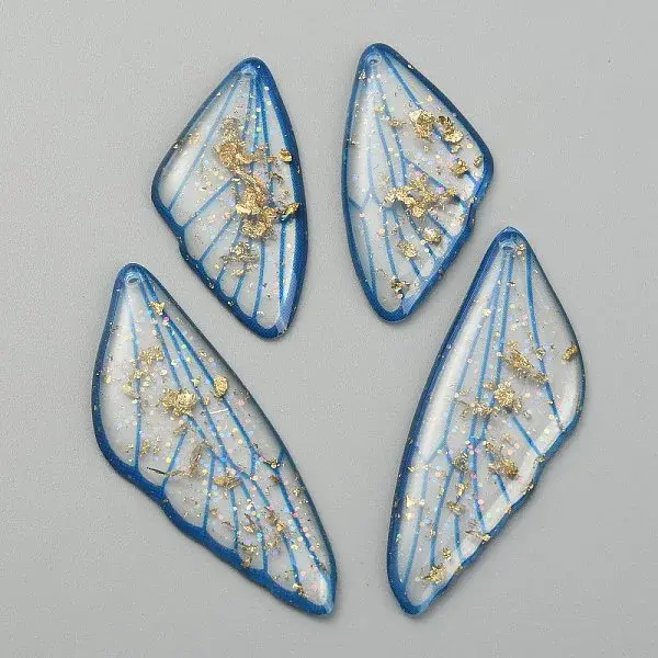 Transparent Resin Pendants