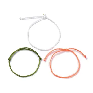 Simple Nylon Cord Bracelets Set