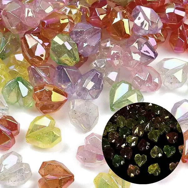 Luminous Opaque Acrylic Beads