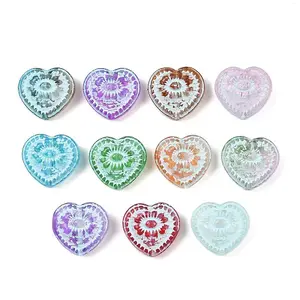 Baking Paint and Spray Painted Glass Beads