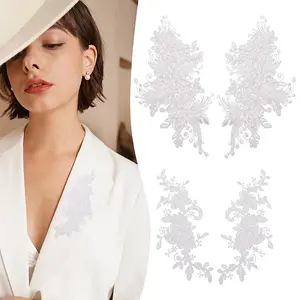 2Pairs 2 Styles Polyester Ornament Accessories