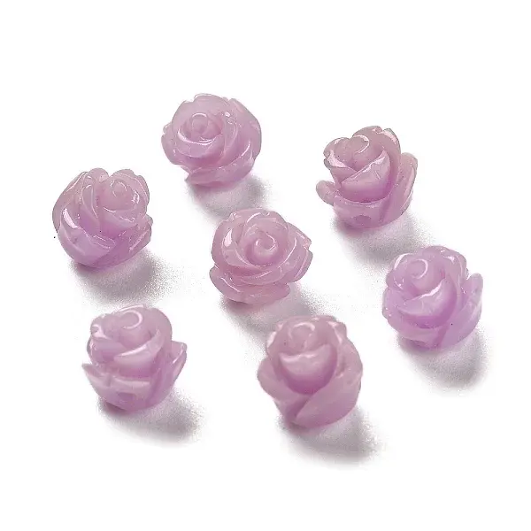 Synthetic Coral Carved Beads