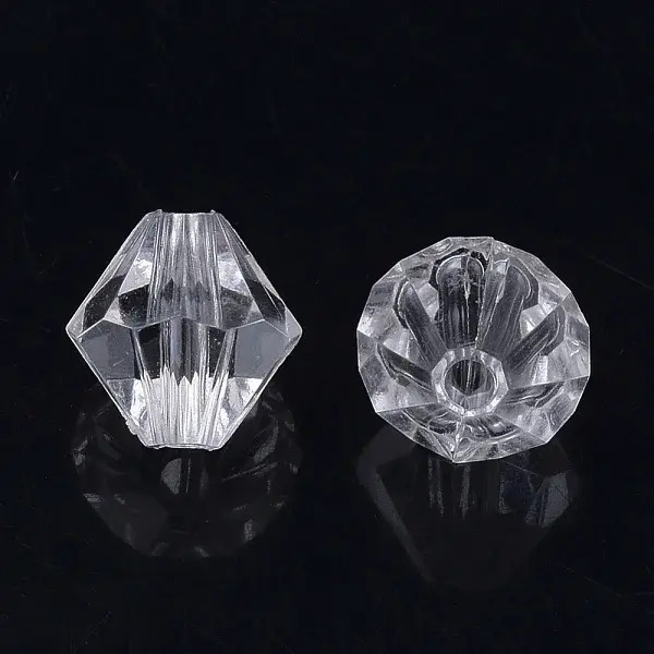 Transparent Acrylic Beads