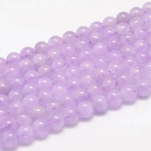 Natural Lavender Amethyst Beads Strands