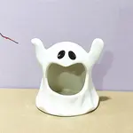 Halloween Theme Porcelain Candle Holder