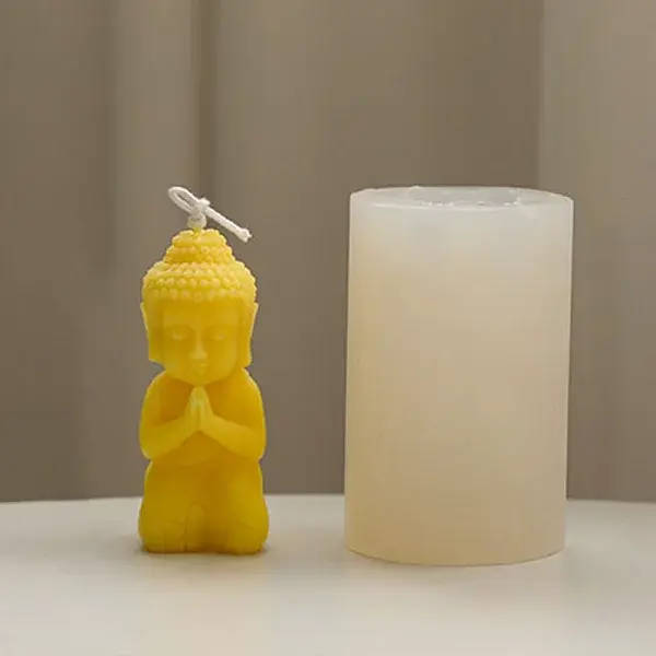 DIY Candle Silicone Statue Molds