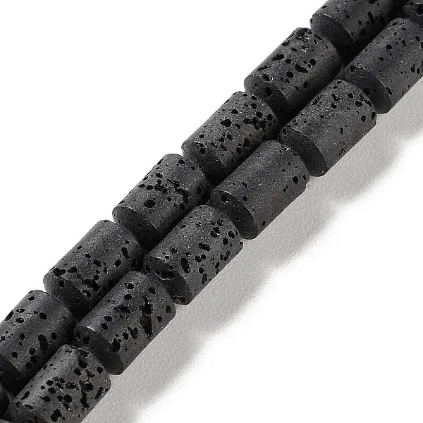 Synthetic Lava Rock Dyed Beads Strands