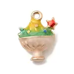 Alloy Enamel Pendants