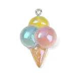 Transparent Resin Pendants