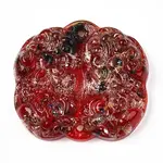 Handmade Gold Sand Lampwork Links Connectors