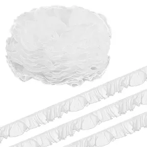 6M Organza Lace Trim Fabric