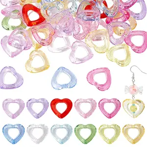 11 Colors Transparent Acylic Bead Frame