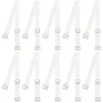 10 Pairs TPU Non-slip Bra Straps