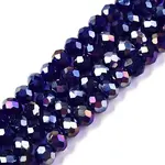 Electroplate Glass Beads Strands