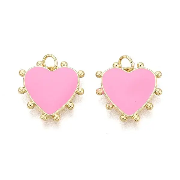 Brass & Enamel Pendants