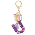 Resin Butterfly Pendant Keychains