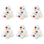 6Pcs Handmade Bumpy Glass Beads Strands