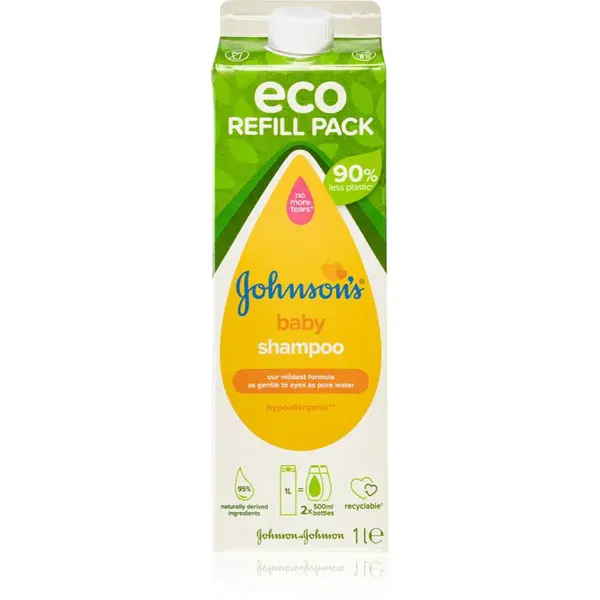 Johnson's® Baby dětský šampon – náhradní náplň 1000 ml