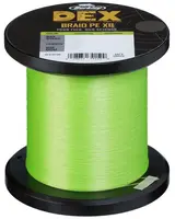 Berkley splétaná šnůra dex braid pe x8 chartreuse metráž - 0,12 mm 9 kg