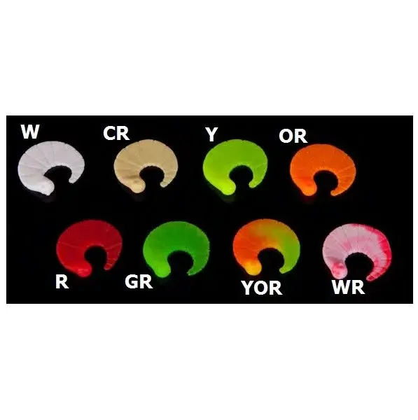 Saenger iron trout gumové nástrahy coda 2,5 cm-barva cr