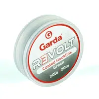 Garda návazcová šňůrka revolt coated hooklink green 20 m-nosnost 20 lb
