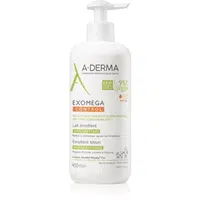 A-Derma Exomega Control Emollient Lotion tělové mléko proti podráždění a svědění pokožky 400 ml