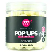 Mainline plovoucí boilie high visuali pop ups crab ib 15 mm