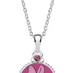 Disney Půvabný stříbrný náhrdelník Daisy Duck CS00026SRPL-P (řetízek, přívěsek)