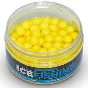 Mikbaits lososí jikry v dipu ice fishing sýr 100 ml