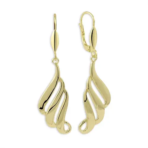 Soliter Originální pozlacené náušnice 431 001 02667 05