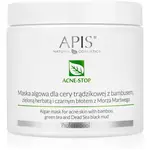 Apis Natural Cosmetics Acne-Stop Professional čisticí a zjemňující maska pro mastnou pleť se sklonem k akné 200 g