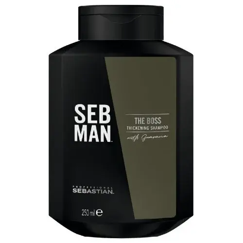 Sebastian Professional Objemový šampon pro jemné vlasy SEB MAN The Boss (Thickening shampoo) 250 ml