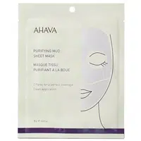 AHAVA Čisticí bahenní plátýnková maska (Purifying Mud Sheet Mask) 18 g