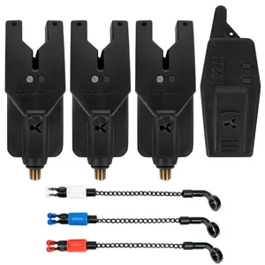 Korum sada signalizátorů kri 3 rod remote alarm & indicator set 3+1 + 3x bobbin