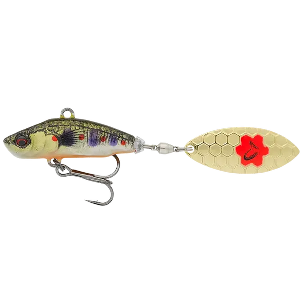 Savage gear 3d sticklebait tailspin sinking brown trout smolt - 8 cm 18 g