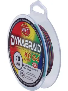 Wft splétaná šňůra round dynamix g4 chartreuse 300 m - 0,35 mm 35 kg