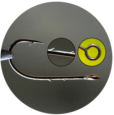 Redbass háček spinning cheburashka hooks 825 sickle 10 ks - 4