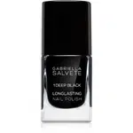 Gabriella Salvete Longlasting Enamel dlouhotrvající lak na nehty s vysokým leskem odstín 01 Deep Black 11 ml