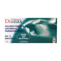 Rukavice DUMAX latex.nest.XL 100ks pudr