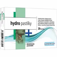 GENERICA Hydro pastilky máta 20 kusů