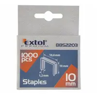 Spony 16mm 11,3x0,52x0,70mm EXTOL PREMIUM 8852506 1000ks