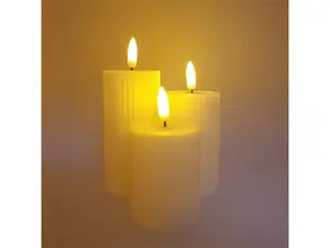 LED svíčka HOME DECOR HD-141 sada 3ks