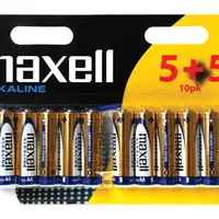 Baterie AA (R6) alkalická MAXELL 10ks / blistr