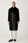 Twinset  elegantní kabát dámský s vlnou