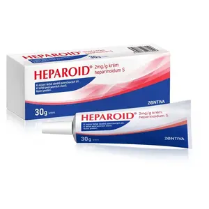 HEPAROID krém 2mg/g 30 g